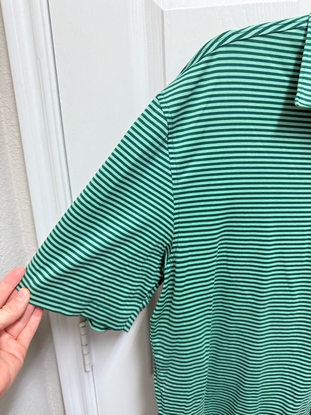 Masters Collection Striped Masters Polo View 6